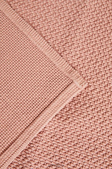 Zara unisexo alfombra texturizada de punto gofrado BDP8J1706 accesorios Rosa palido