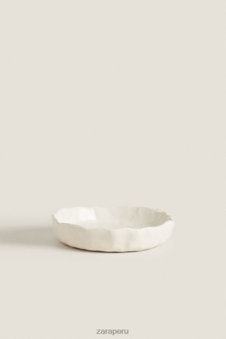 Zara unisexo bu o jabonera de cerámica BDP8J1710 accesorios crema