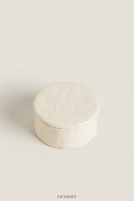 Zara unisexo bu o tarro de cerámica BDP8J1715 accesorios crema