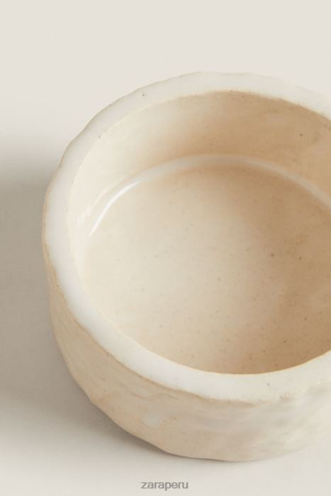Zara unisexo bu o tarro de cerámica BDP8J1715 accesorios crema