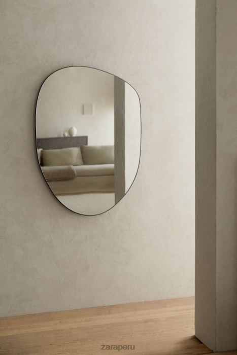 Zara unisexo espejo de forma irregular BDP8J1727 accesorios original