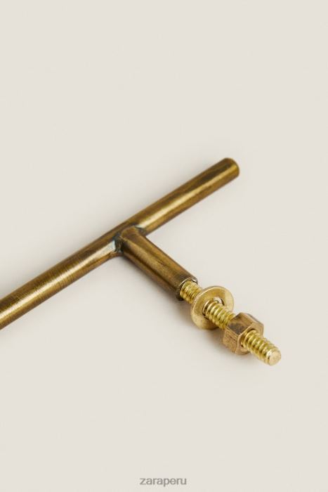 Zara unisexo lengüeta larga de metal (paquete de 2) BDP8J1746 accesorios dorado