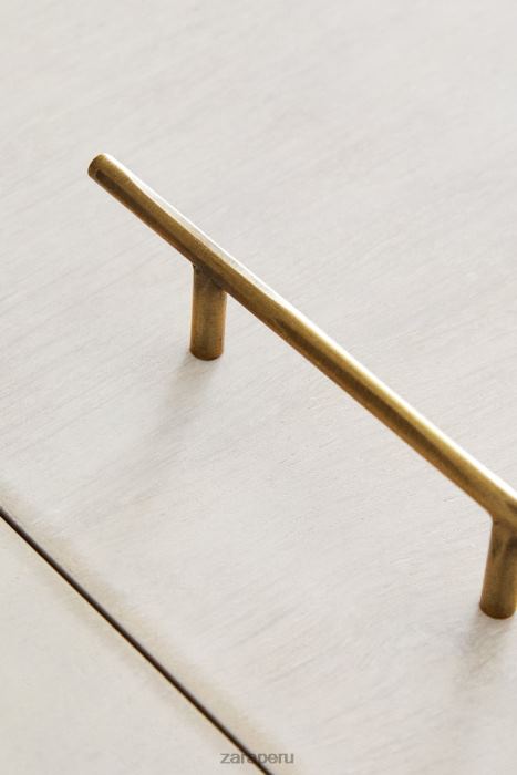 Zara unisexo lengüeta larga de metal (paquete de 2) BDP8J1746 accesorios dorado