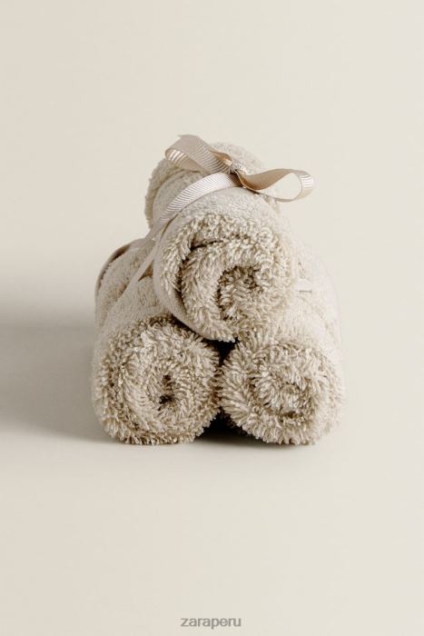 Zara unisexo (paquete de 3) toallas de algodón BDP8J1753 accesorios arena