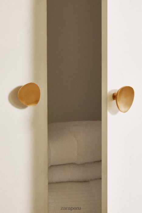 Zara unisexo pomo de puerta de latón (paquete de 2) BDP8J1744 accesorios dorado