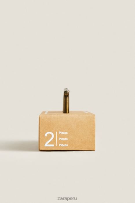 Zara unisexo pomo de puerta dorado (paquete de 2) BDP8J1742 accesorios dorado