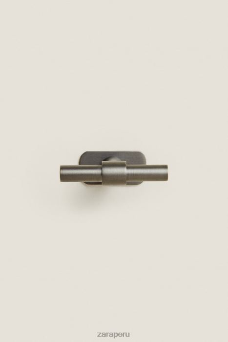 Zara unisexo pomo de puerta largo de metal (paquete de 2) BDP8J1751 accesorios gris