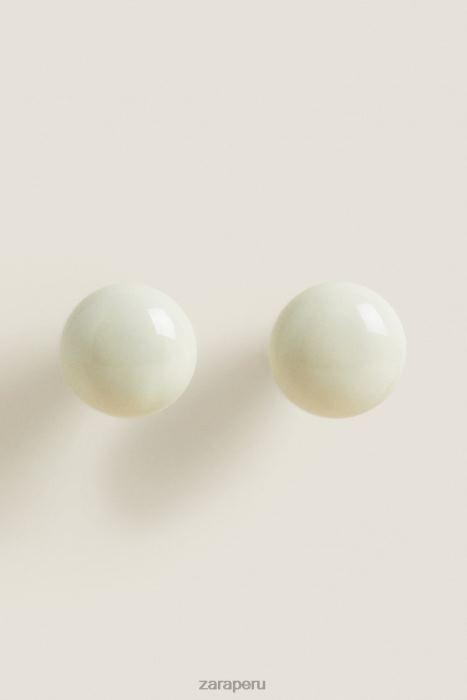 Zara unisexo pomo de puerta redondo (paquete de 2) BDP8J1716 accesorios crudo