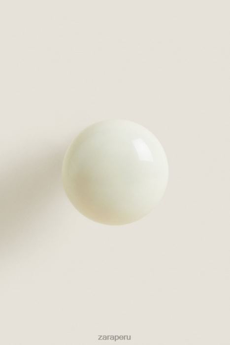 Zara unisexo pomo de puerta redondo (paquete de 2) BDP8J1716 accesorios crudo