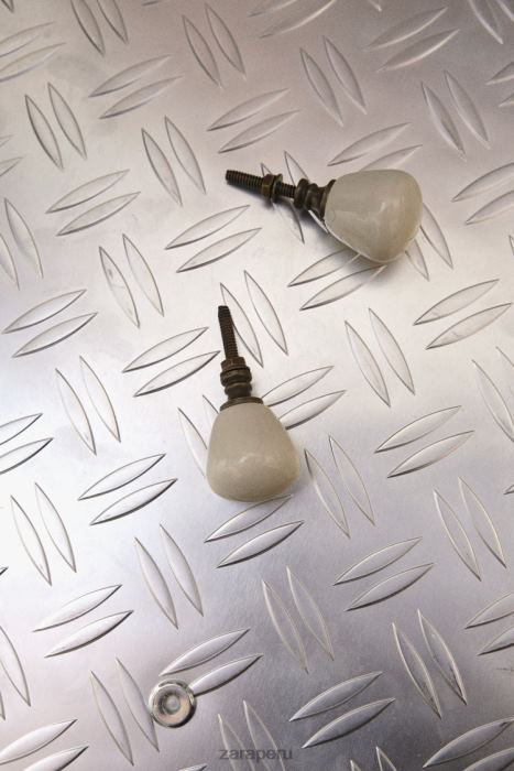 Zara unisexo pomo de puerta redondo (paquete de 2) BDP8J1716 accesorios crudo