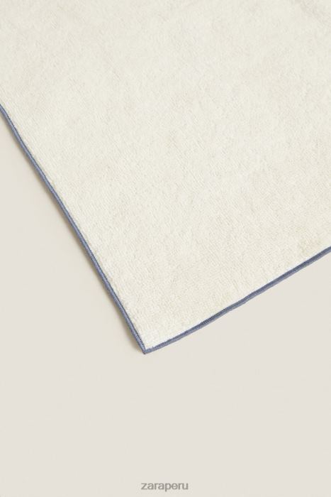 Zara unisexo toalla de algodón con overlock BDP8J1737 accesorios gris/azul