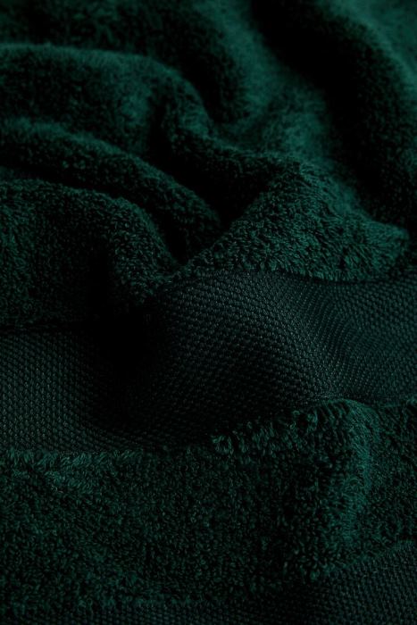 Zara unisexo toalla de algodón premium BDP8J1725 accesorios verde oscuro