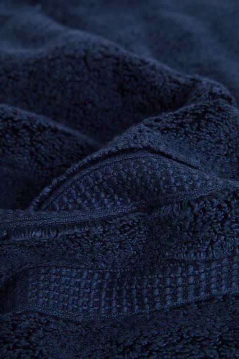 Zara unisexo toalla extra suave con doble borde BDP8J1752 accesorios Azul marino