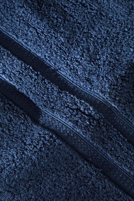 Zara unisexo toalla extra suave con doble borde BDP8J1752 accesorios Azul marino