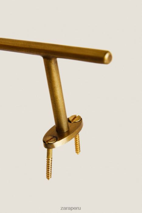 Zara unisexo toallero de acero color dorado BDP8J1741 accesorios dorado