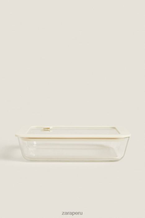 Zara unisexo recipiente hermético 23.67 oz BDP8J1691 accesorios crema