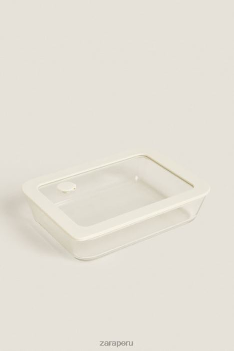 Zara unisexo recipiente hermético 23.67 oz BDP8J1691 accesorios crema