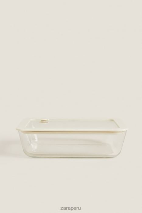 Zara unisexo recipiente hermético 47.34 oz BDP8J1690 accesorios crema