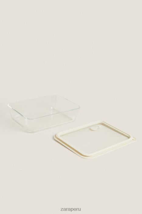 Zara unisexo recipiente hermético 47.34 oz BDP8J1690 accesorios crema