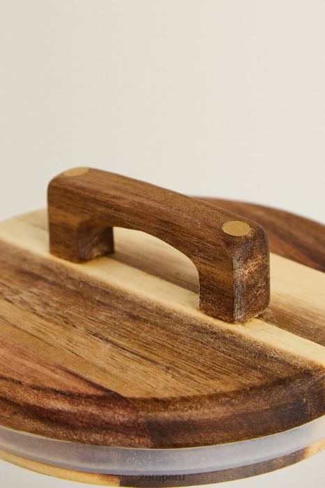 Zara unisexo tarro mediano ancho BDP8J1686 accesorios beige claro