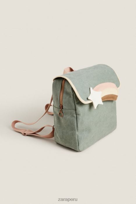 Zara unisexo mochila estrella BDP8J1587 accesorios multicolor