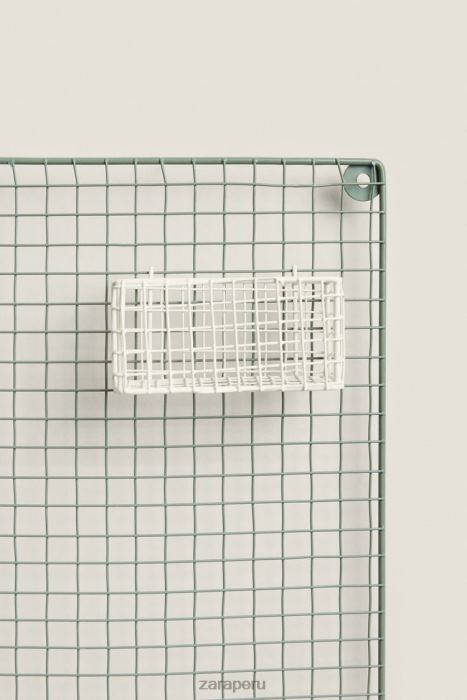 Zara unisexo organizador colgante de metal BDP8J1593 accesorios verde