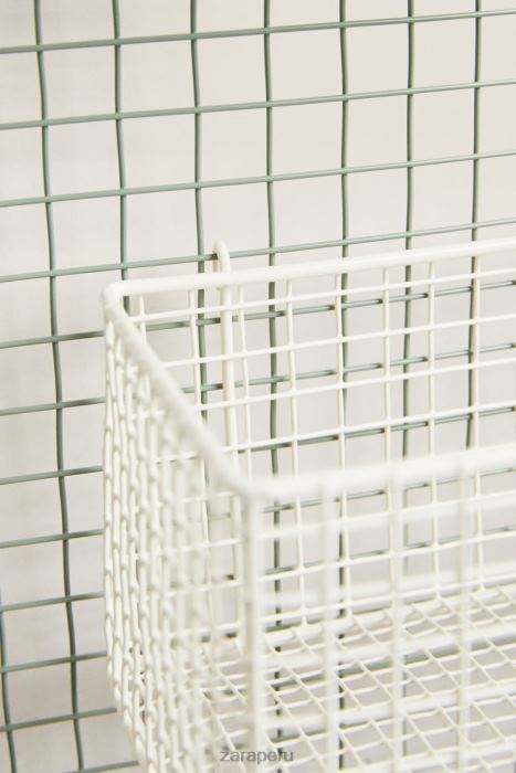 Zara unisexo organizador colgante de metal BDP8J1593 accesorios verde