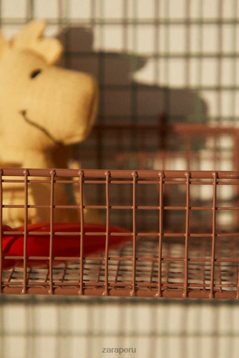 Zara unisexo organizador colgante de metal BDP8J1593 accesorios verde