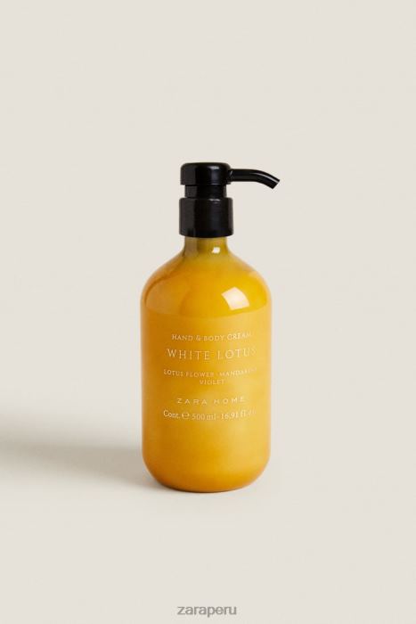 Zara unisexo (16.91 oz) de crema para manos y cuerpo de loto blanco BDP8J1770 accesorios rojo intenso