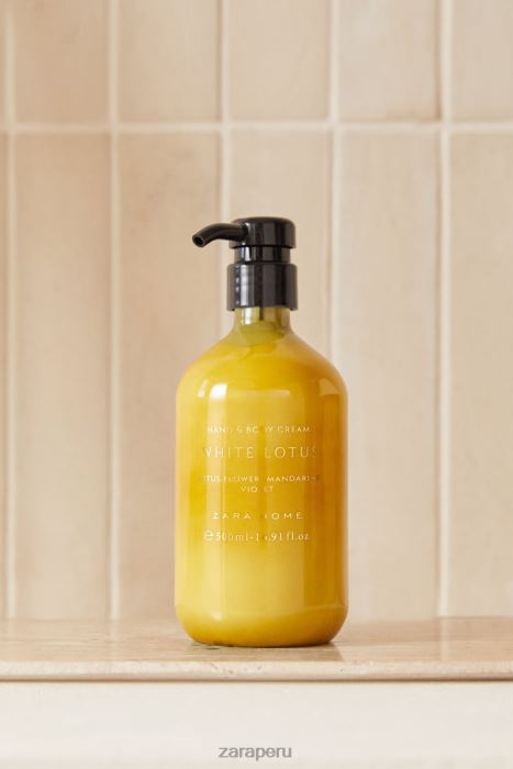 Zara unisexo (16.91 oz) de crema para manos y cuerpo de loto blanco BDP8J1770 accesorios rojo intenso