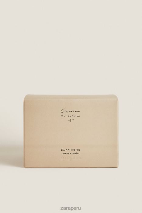 Zara unisexo (2,5 kg) vela perfumada Signature Collection XXL BDP8J1754 accesorios beige