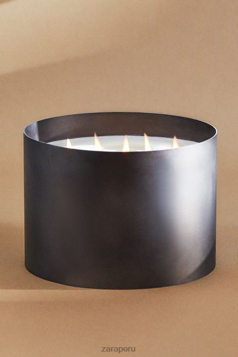 Zara unisexo (2,5 kg) vela perfumada Signature Collection XXL BDP8J1754 accesorios beige