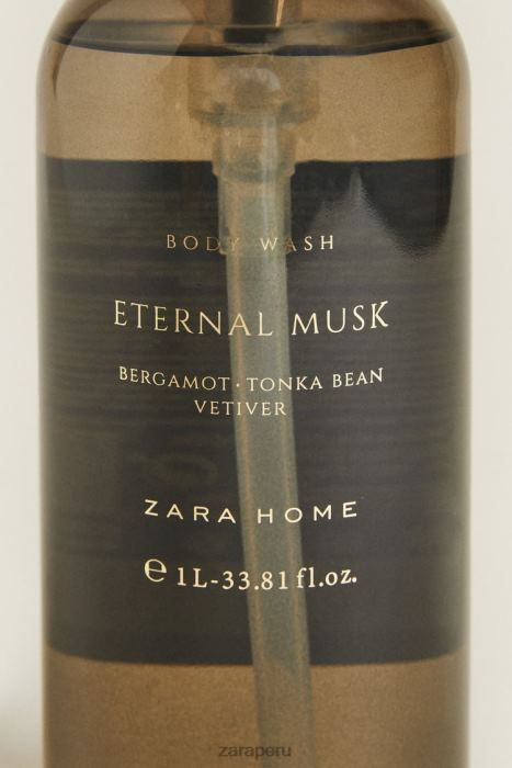 Zara unisexo (34 oz) de jabón corporal líquido de almizcle eterno BDP8J1774 accesorios gris