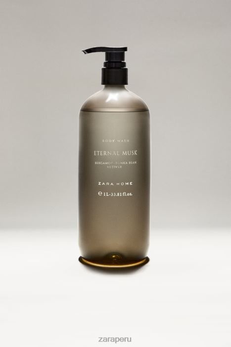 Zara unisexo (34 oz) de jabón corporal líquido de almizcle eterno BDP8J1774 accesorios gris