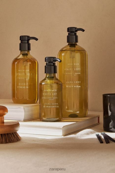 Zara unisexo (34 oz) de jabón líquido para manos de loto blanco BDP8J1769 accesorios rojo intenso