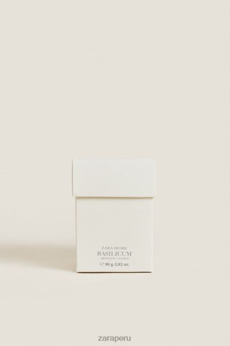 Zara unisexo (80 g) vela perfumada de albahaca BDP8J1761 accesorios menta