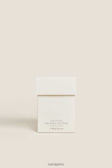 Zara unisexo (80 g) vela perfumada de algodón ligero BDP8J1760 accesorios piedra