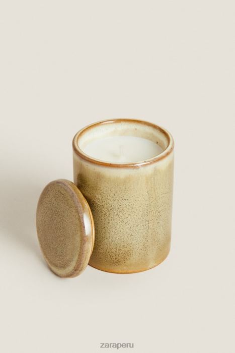 Zara unisexo (80 g) vela perfumada mente poética BDP8J1762 accesorios Rosa empolvado