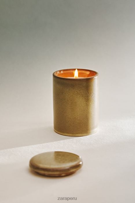 Zara unisexo (80 g) vela perfumada mente poética BDP8J1762 accesorios Rosa empolvado