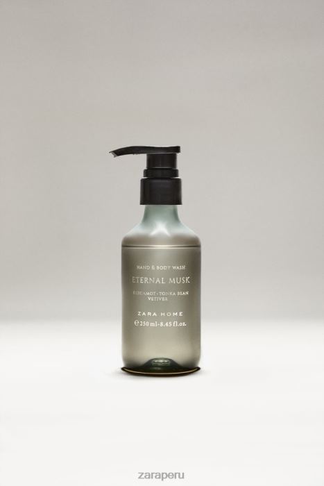 Zara unisexo (8.45 oz) de jabón líquido para manos de almizcle eterno BDP8J1773 accesorios gris