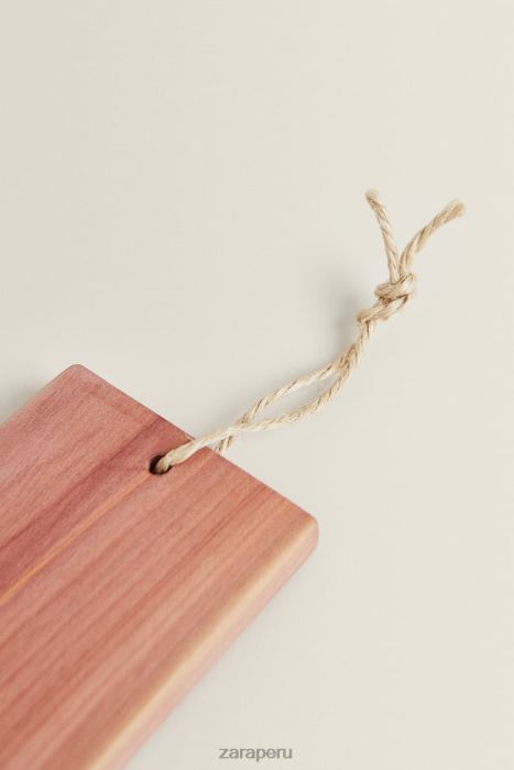 Zara unisexo bloques de cedro con lazo para colgar (paquete de 6) BDP8J1765 accesorios beige claro