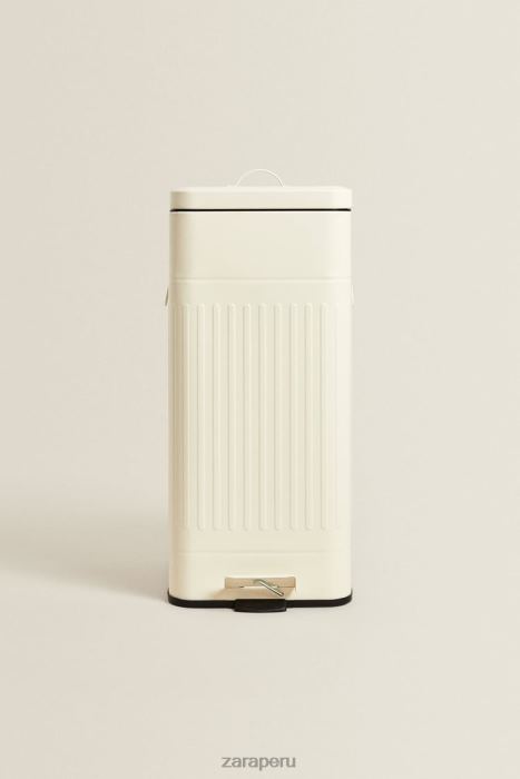 Zara unisexo bote de basura de cocina BDP8J1775 accesorios crema
