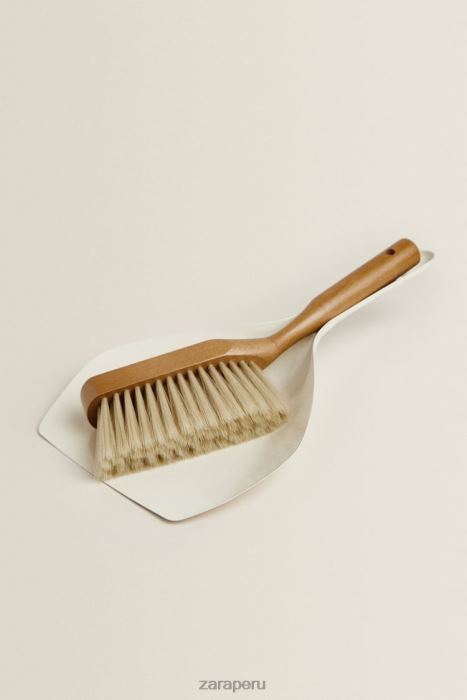 Zara unisexo juego de recogedor y cepillo BDP8J1779 accesorios blanco