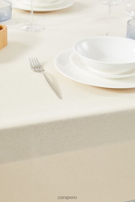 Zara unisexo mantel a rayas de hilo teñido BDP8J1674 accesorios azul