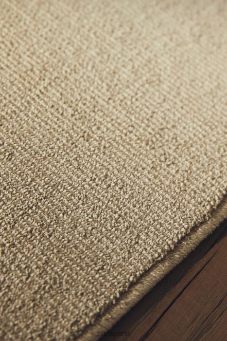 Zara unisexo alfombra con textura suave al tacto BDP8J1648 accesorios gris/beige