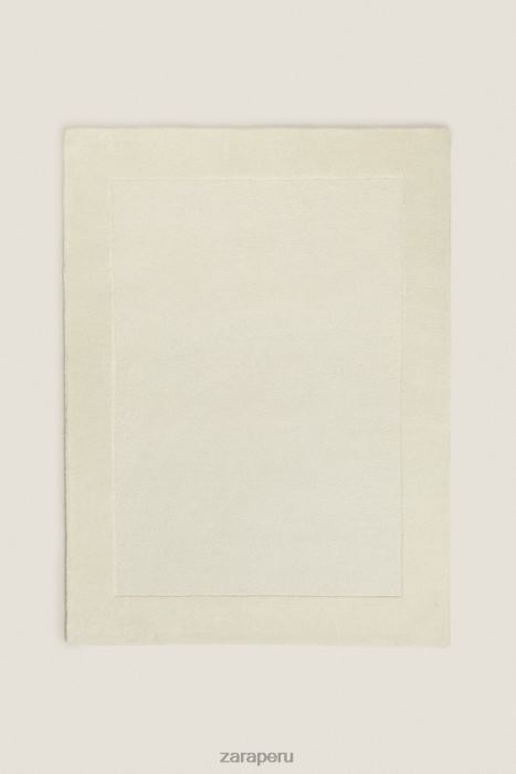 Zara unisexo alfombra de lana BDP8J1652 accesorios blanco