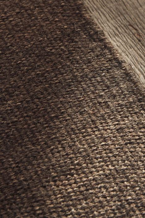 Zara unisexo alfombra de lana y algodon BDP8J1651 accesorios marrón