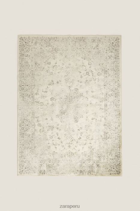 Zara unisexo alfombra efecto vintage BDP8J1660 accesorios beige