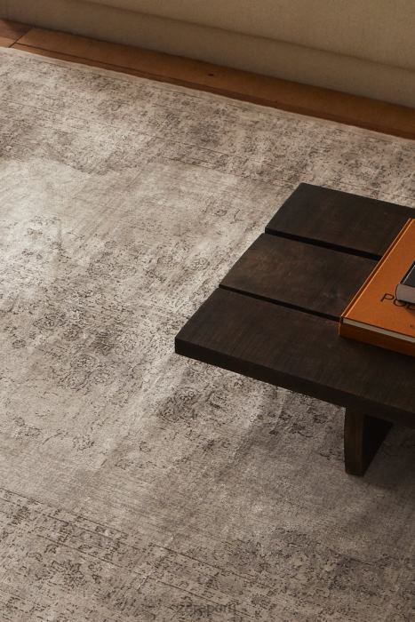 Zara unisexo alfombra vintage BDP8J1659 accesorios gris