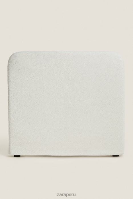Zara unisexo cabecero con funda de boucle BDP8J1635 accesorios ostra blanca